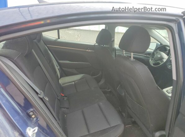 KMHD84LF6HU093706 2017 HYUNDAI ELANTRA Blue Vista de los asientos traseros