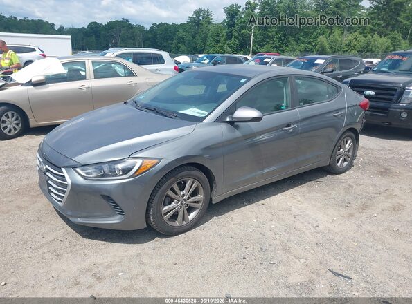 KMHD84LF6HU154746 2017 HYUNDAI ELANTRA Серый Передняя левая четверть