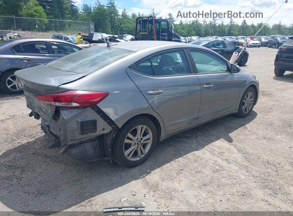 KMHD84LF6HU154746 2017 HYUNDAI ELANTRA Серый Задняя правая четверть