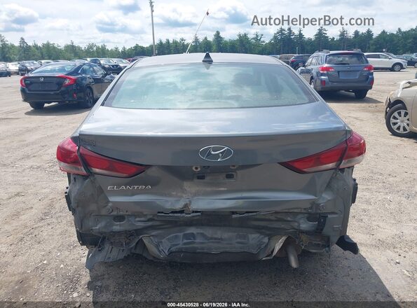 KMHD84LF6HU154746 2017 HYUNDAI ELANTRA Серый Вид спереди