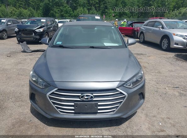 KMHD84LF6HU154746 2017 HYUNDAI ELANTRA Серый Вид задней части салона
