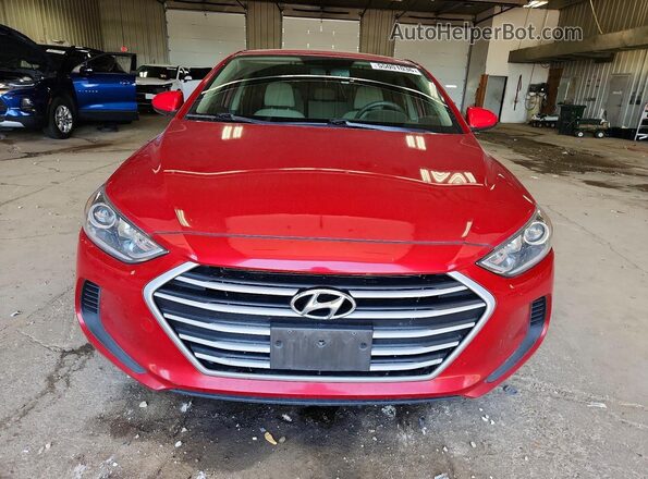 KMHD84LF6HU208725 2017 HYUNDAI ELANTRA Красный 