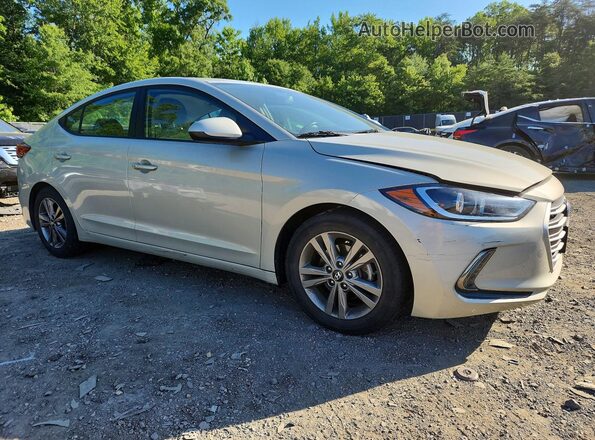 KMHD84LF6HU328458 2017 HYUNDAI ELANTRA Silver Front right