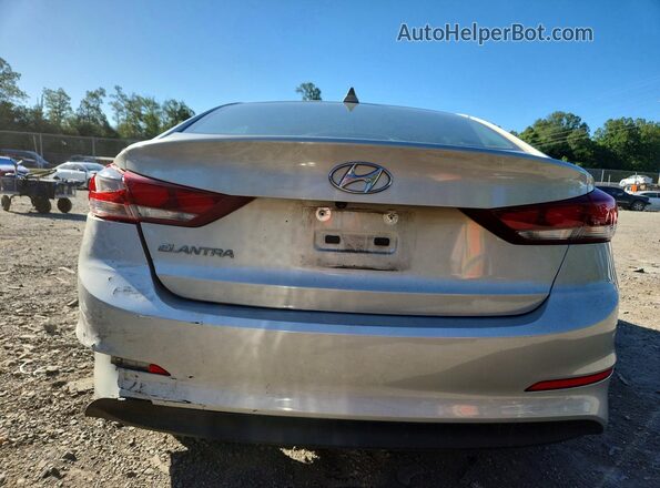 KMHD84LF6HU328458 2017 HYUNDAI ELANTRA Silver Rear view