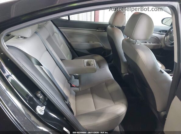 KMHD84LF6HU355143 2017 HYUNDAI ELANTRA Black Vista de la etiqueta del VIN