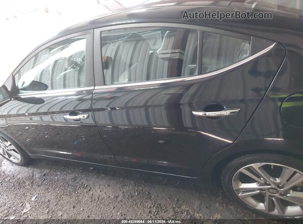 KMHD84LF6HU355143 2017 HYUNDAI ELANTRA Black Vista interior de 360 grados