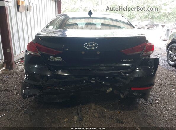 KMHD84LF6HU355143 2017 HYUNDAI ELANTRA Black 