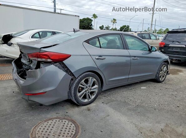 KMHD84LF6HU358012 2017 HYUNDAI ELANTRA Silver 