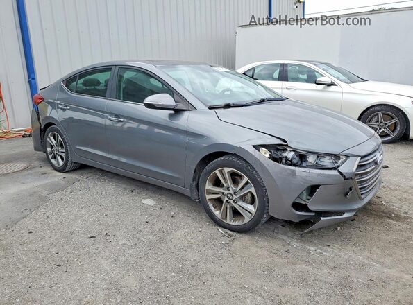 KMHD84LF6HU358012 2017 HYUNDAI ELANTRA Silver 