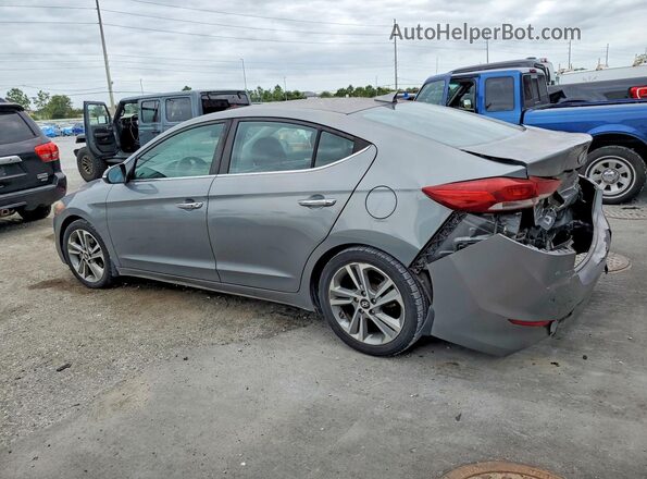 KMHD84LF6HU358012 2017 HYUNDAI ELANTRA Silver 