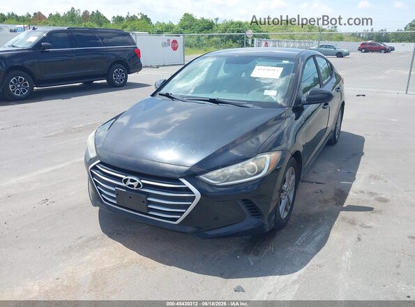KMHD84LF6HU381158 2017 HYUNDAI ELANTRA Black 