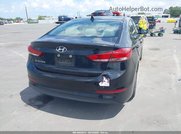 KMHD84LF6HU381158 2017 HYUNDAI ELANTRA Black 