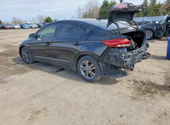 KMHD84LF6JU454051 2018 HYUNDAI ELANTRA Black 