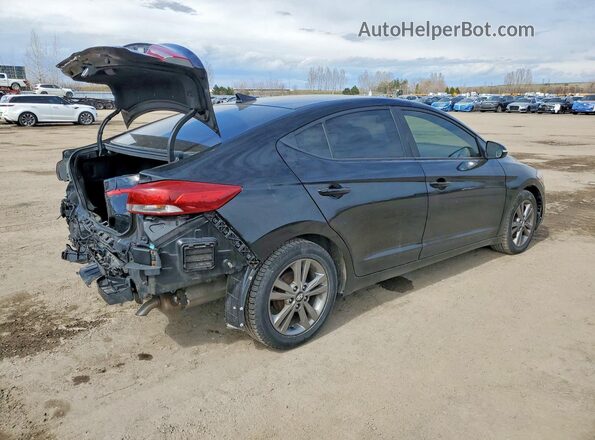 KMHD84LF6JU454051 2018 HYUNDAI ELANTRA Black 