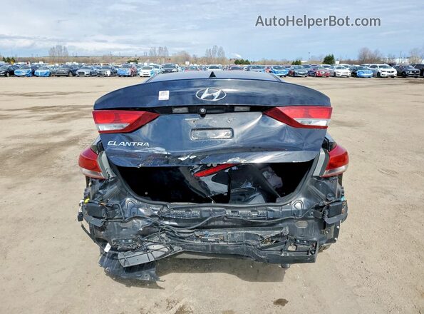 KMHD84LF6JU454051 2018 HYUNDAI ELANTRA Black 