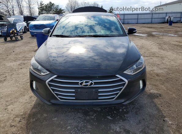 KMHD84LF6JU454051 2018 HYUNDAI ELANTRA Black 