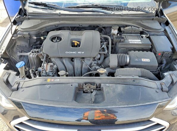 KMHD84LF6JU454051 2018 HYUNDAI ELANTRA Black 