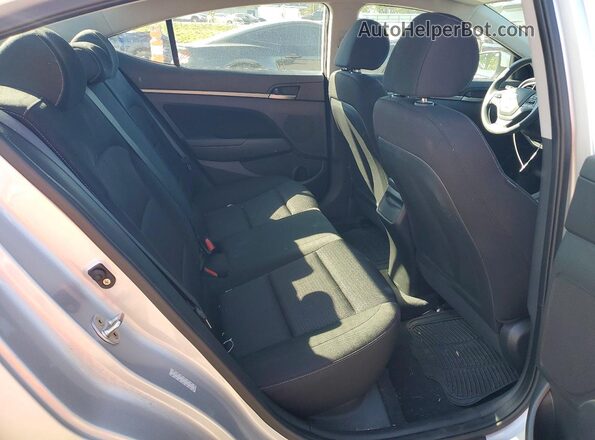 KMHD84LF6JU467804 2018 HYUNDAI ELANTRA Silver Vista de los asientos traseros