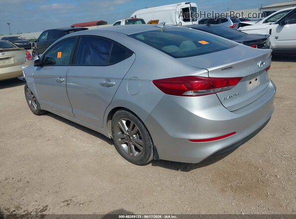 KMHD84LF6JU508237 2018 HYUNDAI ELANTRA Silver Задня ліва чверть