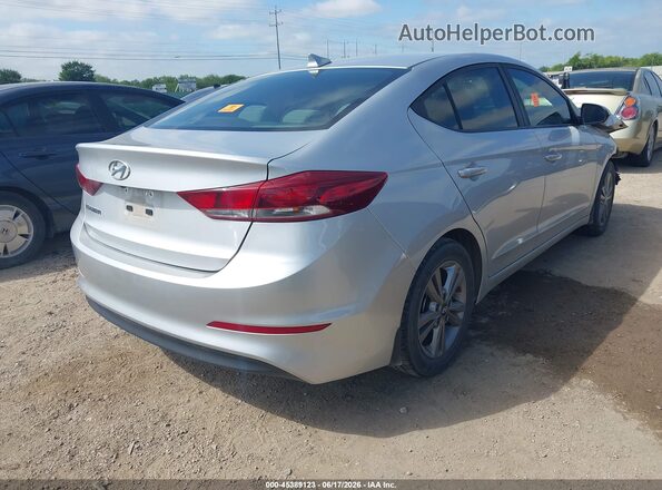 KMHD84LF6JU508237 2018 HYUNDAI ELANTRA Silver Задня права чверть