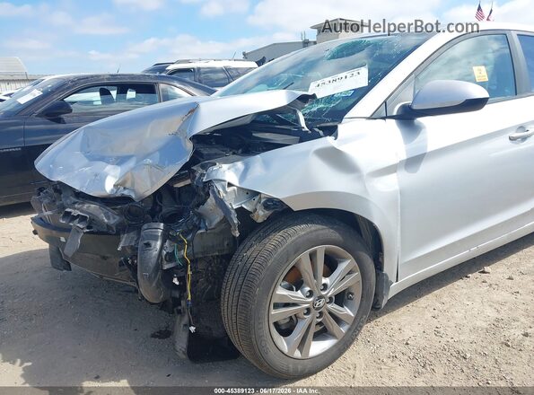 KMHD84LF6JU508237 2018 HYUNDAI ELANTRA Silver Вид спереду