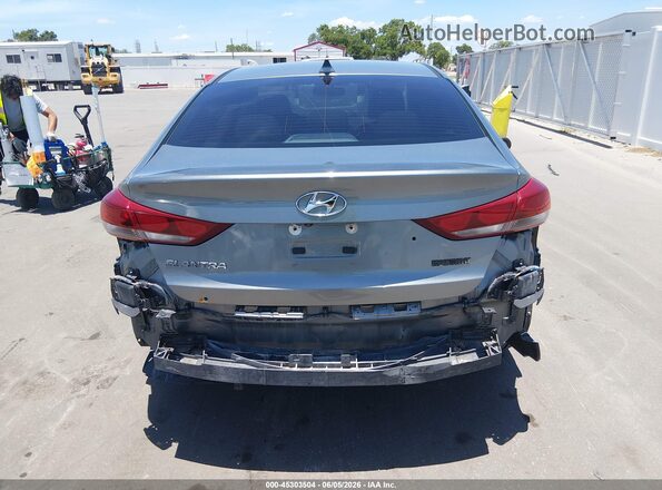 KMHD84LF6JU537043 2018 HYUNDAI ELANTRA Gray 