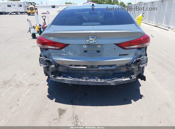 KMHD84LF6JU537043 2018 HYUNDAI ELANTRA Gray 