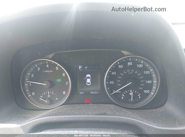 KMHD84LF6JU547099 2018 HYUNDAI ELANTRA Black Հետևի նստատեղերի տեսք