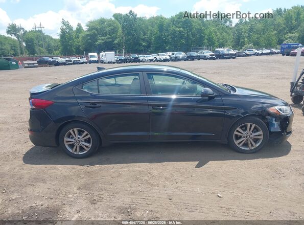 KMHD84LF6JU547099 2018 HYUNDAI ELANTRA Black Սալոնի հետևի տեսք