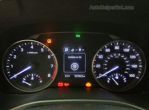 KMHD84LF6JU578238 2018 HYUNDAI ELANTRA Charcoal ხელსაწყოთა პანელის ხედი
