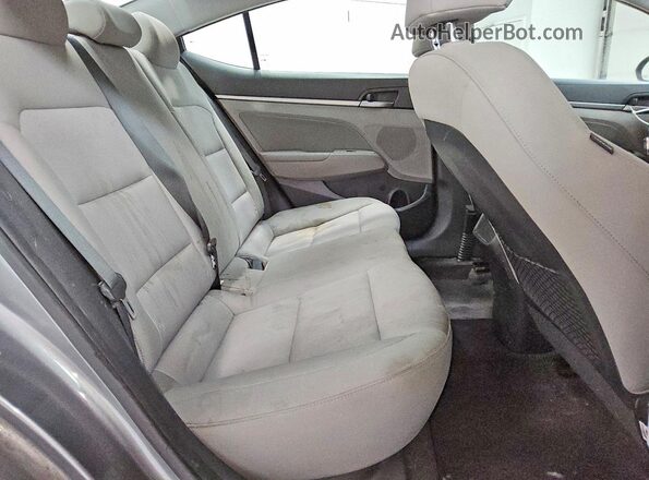 KMHD84LF6JU578238 2018 HYUNDAI ELANTRA Charcoal უკანა სავარძლების ხედი
