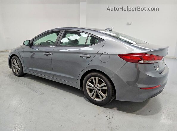 KMHD84LF6JU578238 2018 HYUNDAI ELANTRA Charcoal უკანა მარცხენა