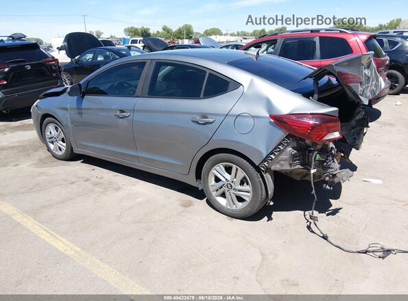 KMHD84LF6KU794544 2019 HYUNDAI ELANTRA Gray Tył lewy