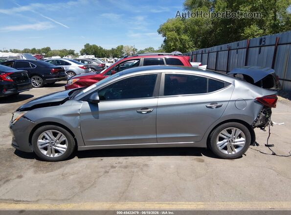 KMHD84LF6KU794544 2019 HYUNDAI ELANTRA Gray Widok wnętrza 360 stopni