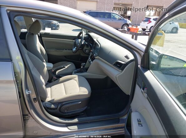 KMHD84LF6LU024636 2020 HYUNDAI ELANTRA Gray წინა სალონის ხედი