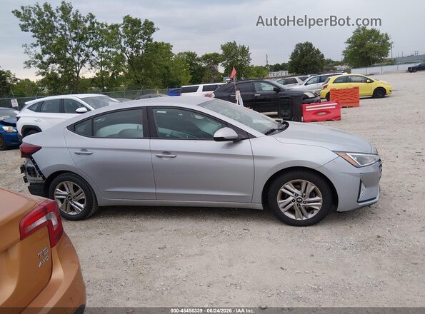 KMHD84LF6LU975757 2020 HYUNDAI ELANTRA Серый Вид задней части салона