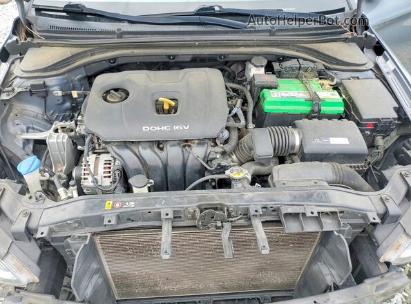 KMHD84LF7HU070077 2017 HYUNDAI ELANTRA Charcoal უკანა სალონის ხედი