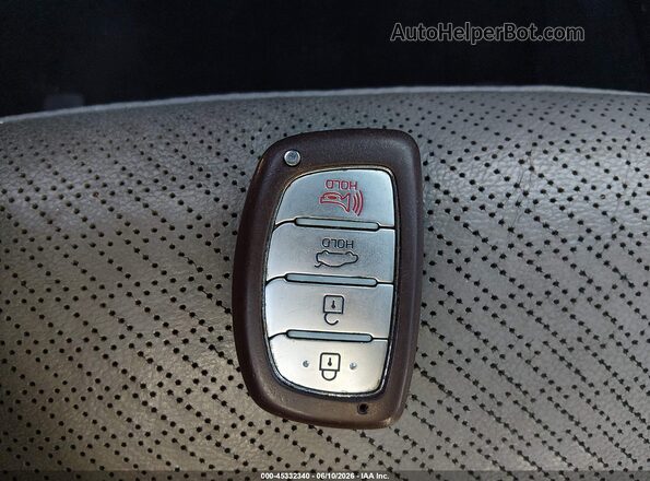 KMHD84LF7HU127636 2017 HYUNDAI ELANTRA Gray Вид панелі приладів