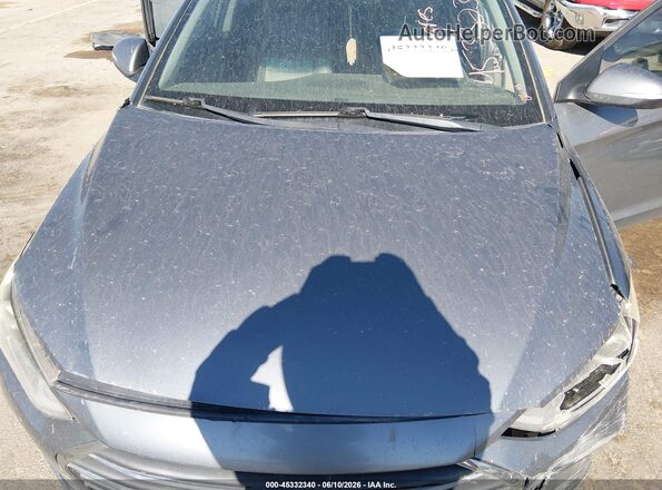 KMHD84LF7HU127636 2017 HYUNDAI ELANTRA Gray Вид ззаду