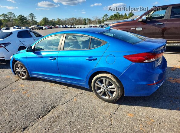 KMHD84LF7HU143030 2017 HYUNDAI ELANTRA Blue უკანა მარცხენა