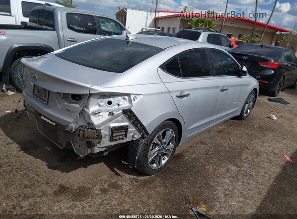 KMHD84LF7HU182880 2017 HYUNDAI ELANTRA Silver Rear right