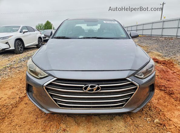 KMHD84LF7HU196732 2017 HYUNDAI ELANTRA Charcoal Widok z przodu