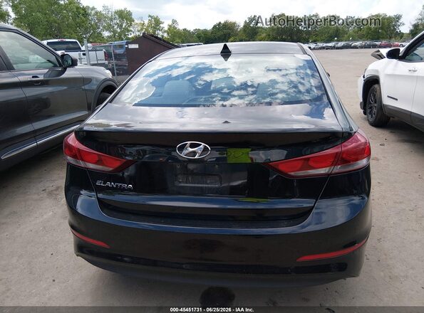 KMHD84LF7HU223895 2017 HYUNDAI ELANTRA Black 