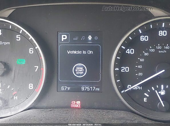 KMHD84LF7HU225436 2017 HYUNDAI ELANTRA Красный 