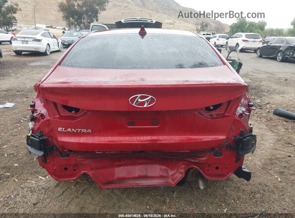 KMHD84LF7HU225436 2017 HYUNDAI ELANTRA Красный 