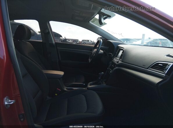 KMHD84LF7HU297818 2017 HYUNDAI ELANTRA Red Vista interior delantera