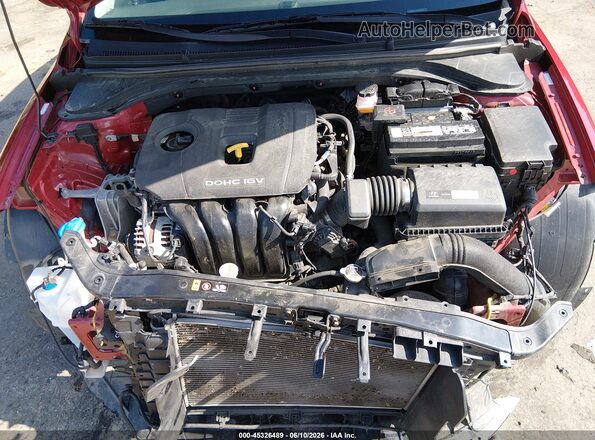 KMHD84LF7HU297818 2017 HYUNDAI ELANTRA Red Vista trasera