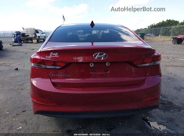 KMHD84LF7HU297818 2017 HYUNDAI ELANTRA Red 