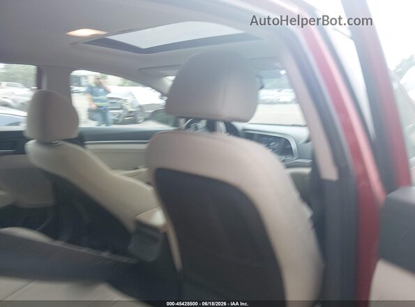 KMHD84LF7HU300863 2017 HYUNDAI ELANTRA Red VIN sticker view