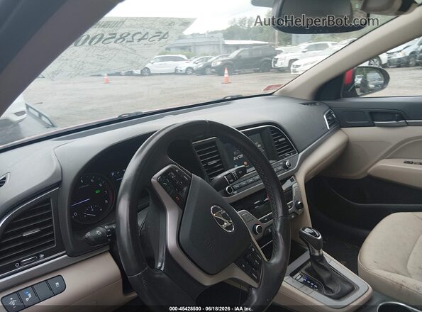 KMHD84LF7HU300863 2017 HYUNDAI ELANTRA Red 360 interior view